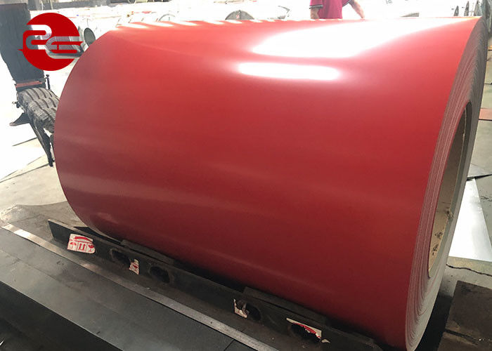 रंग लेपित धातु Ppgi छत शीट Prepainted 0.12 मिमी - 2.0 मिमी घरों के लिए मोटाई